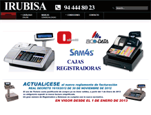 Tablet Screenshot of irubisa.com